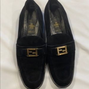 Fendi Suede Loafer